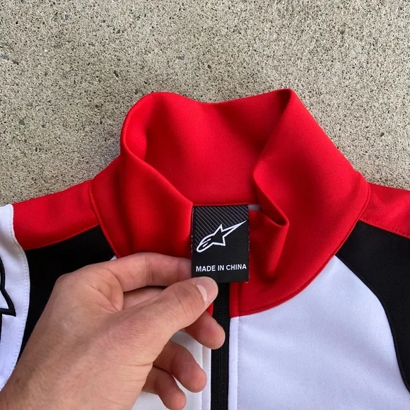 Red & White Alpinestars Racing Jumper - Picture 4 of 8